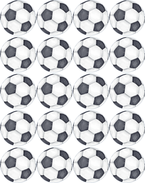 Fototorte Tortenbild Fussball Esspapier